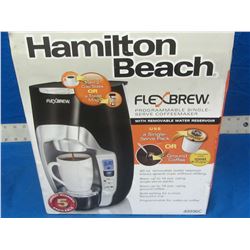 Hamilton Beach Flex Brew programmable single serve coffeemaker