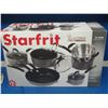 Image 1 : New 12 piece Starrfrit heavy gage forged aluminum cookware set