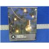Image 1 : New clear bulb set / 20 lights 20ft long  TESTED WORKING