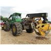 Image 4 : JOHN DEERE 848H GRAPPLE SKIDDER, S/N 651639, ( 13 YR) DUAL ARCH GRAPPLE, WINCH, ECAB W/AIR, 30.5-32