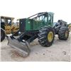 Image 8 : JOHN DEERE 848H GRAPPLE SKIDDER, S/N 651639, ( 13 YR) DUAL ARCH GRAPPLE, WINCH, ECAB W/AIR, 30.5-32