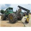 Image 4 : JOHN DEERE 748H GRAPPLE SKIDDER, S/N 632059, (10 YR) DUAL ARCH, WINCH, ECAB W/AIR, METER READING 6,0