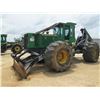 Image 8 : JOHN DEERE 748H GRAPPLE SKIDDER, S/N 632059, (10 YR) DUAL ARCH, WINCH, ECAB W/AIR, METER READING 6,0