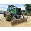 Image 1 : JOHN DEERE 748H GRAPPLE SKIDDER, S/N 623423 (09 YR) DUAL ARCH, WINCH, ECAB W/AIR, 30.5-32 TIRES, MET