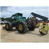 Image 4 : JOHN DEERE 748H GRAPPLE SKIDDER, S/N 623423 (09 YR) DUAL ARCH, WINCH, ECAB W/AIR, 30.5-32 TIRES, MET