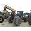 Image 2 : JOHN DEERE 748 III GRAPPLE SKIDDER, S/N 597808 (05 YR) DUAL ARCH, WINCH, 30.5-32 TIRES, ECAB W/ AIR