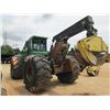 Image 4 : JOHN DEERE 748G III GRAPPLE SKIDDER, S/N 611957 (07 YR) DUAL ARCH, WINCH, ECAB W/AIR, 35.5-32 TIRES,