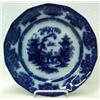 Image 1 : Flow blue plate "Kin-Shan" by E. C. & Co. (Ed