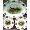 Image 2 : Seven piece game plate set including six 9" p