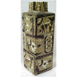 Royal Copenhagen stoneware vase "Fajance", sq