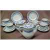 Image 2 : Set of spatterware doll's dishes, seventeen p