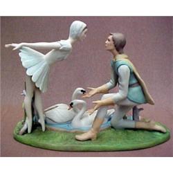 Ispanky limited edition double figurine "Swan