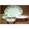 Image 5 : Set of Haviland Limoges dinnerware "Trellis",