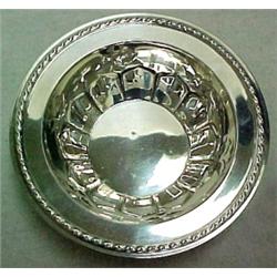 Gorham sterling silver bowl, flat rim with ba