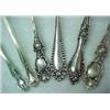 Image 2 : A grouping of sterling silver flatware includ