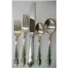 Image 2 : Set of sterling silver flatware International