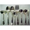 Image 3 : Set of sterling silver flatware International