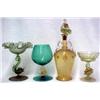 Image 1 : Four pieces of Venetian glassware