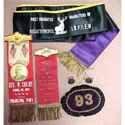 Organizational ribbons, Past Daughters of Rul