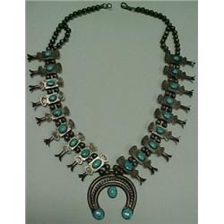 Squash blossom necklace, south western made s
