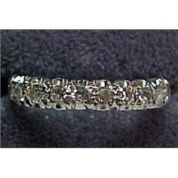 Diamond anniversary band, set with twenty-two