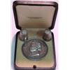 Image 1 : Medal in fitted box and two sterling silver t