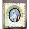 Image 1 : Miniature painting on ivory, portrait of a wo