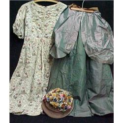 One lot of vintage clothing includes C. 1910