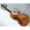 Image 3 : Violin and bow, violin measures 23 1/4", sign