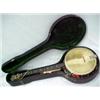 Image 1 : Banjo, four strings, bird's eye maple shell,