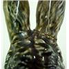 Image 4 : Majolica standing rabbit decanter, in coat ta