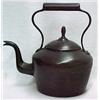 Image 1 : English copper tea kettle, copper bail handle