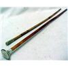Image 1 : Two Victorian walking sticks, including a 27"