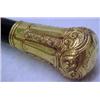 Image 2 : Walking stick with gold filled handle, engrav