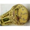 Image 4 : Walking stick with gold filled handle, engrav