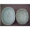Image 1 : Two pottery molds, white glaze, pineapple 3 1