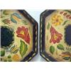 Image 2 : A pair of tole painted trays, 19th C., eight