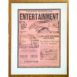 Lithograph, Rave Advertising poster for the f