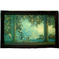 Maxfield Parrish, early 20th C. print "Daybre