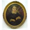 Image 1 : American School, 19th C. oil on canvas, portr