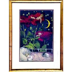 American School, C.1900-1910, framed watercol