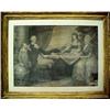 Image 1 : Lithograph "The Washington Family", published