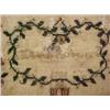 Image 4 : Alphabet sampler, dated 1786, alphabet over n