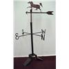 Image 1 : Weathervane, painted sheet metal and hand wro