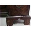 Image 4 : Chippendale burled walnut veneer kneehole des