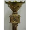 Image 2 : Bronze Cathedral candlestick, drip cup with p