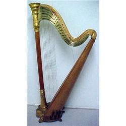 Washburn harp, maufactured by Lyon & Healy, N