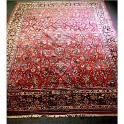 Hand tied Oriental rug, "Sarouk", early to mi