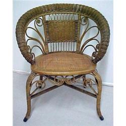 Heywood Wakefield wicker Victorian photograph