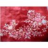Image 3 : Chinese hand tied rug, with polychrome floral